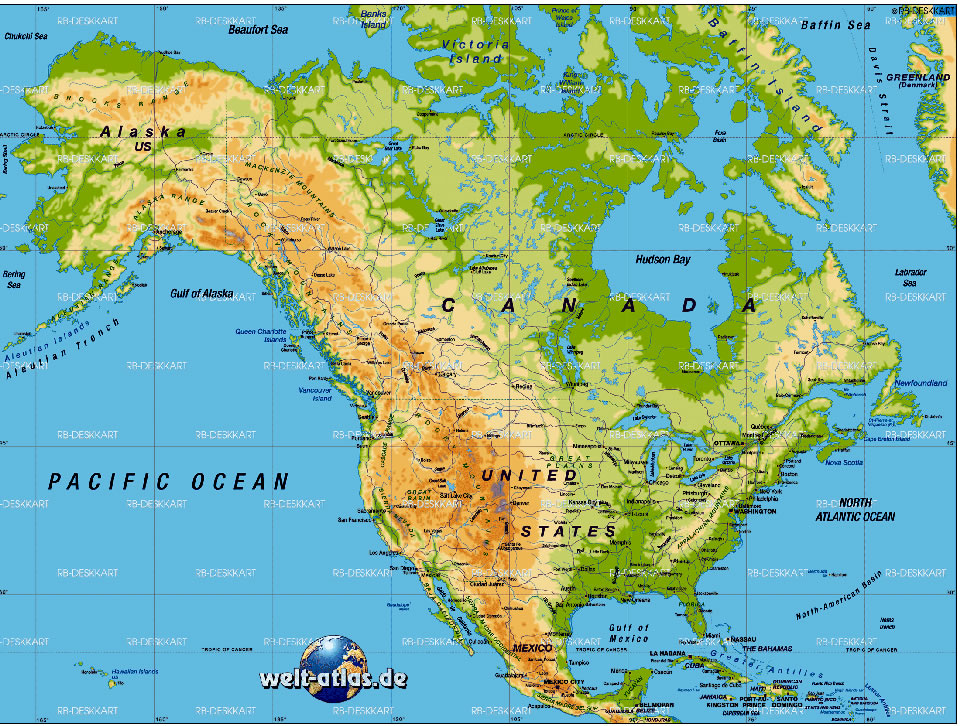 Image of American map